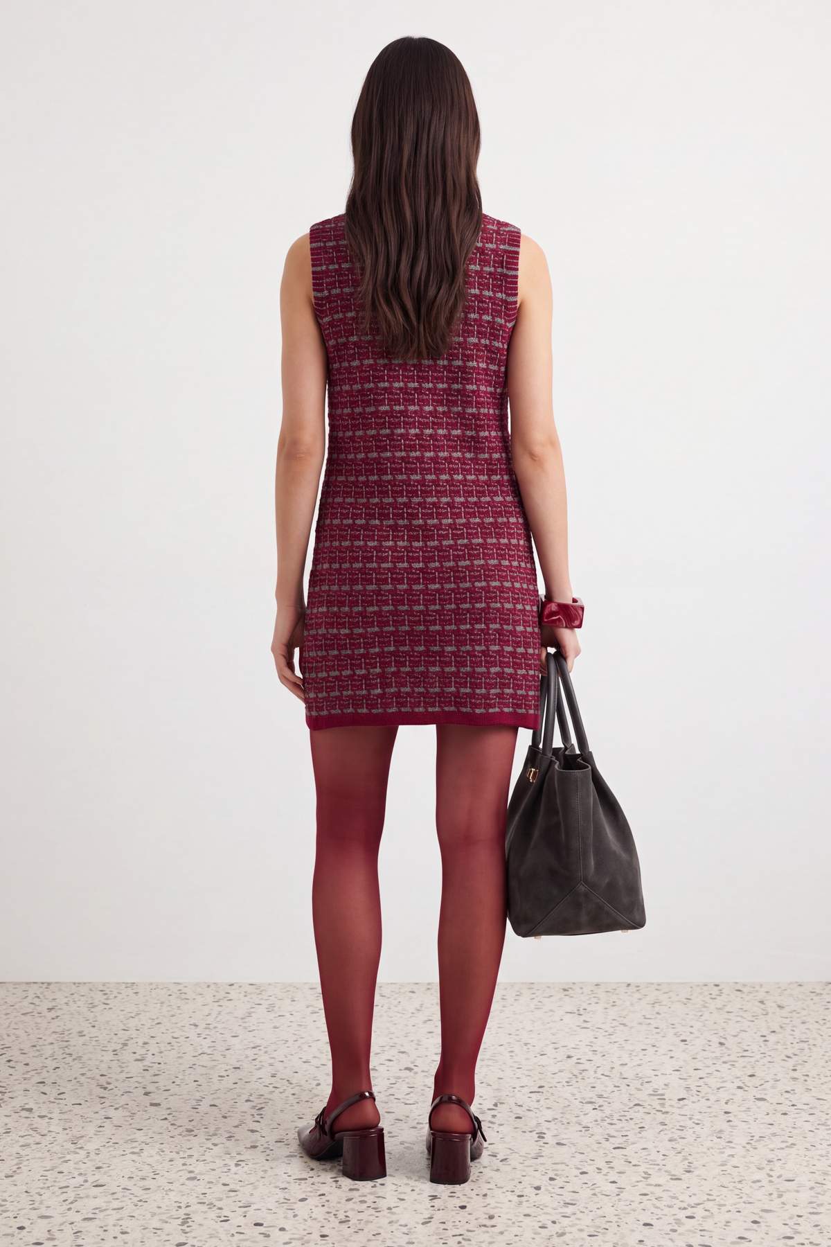 Haljine TWOAW25EL00542 - bordo
