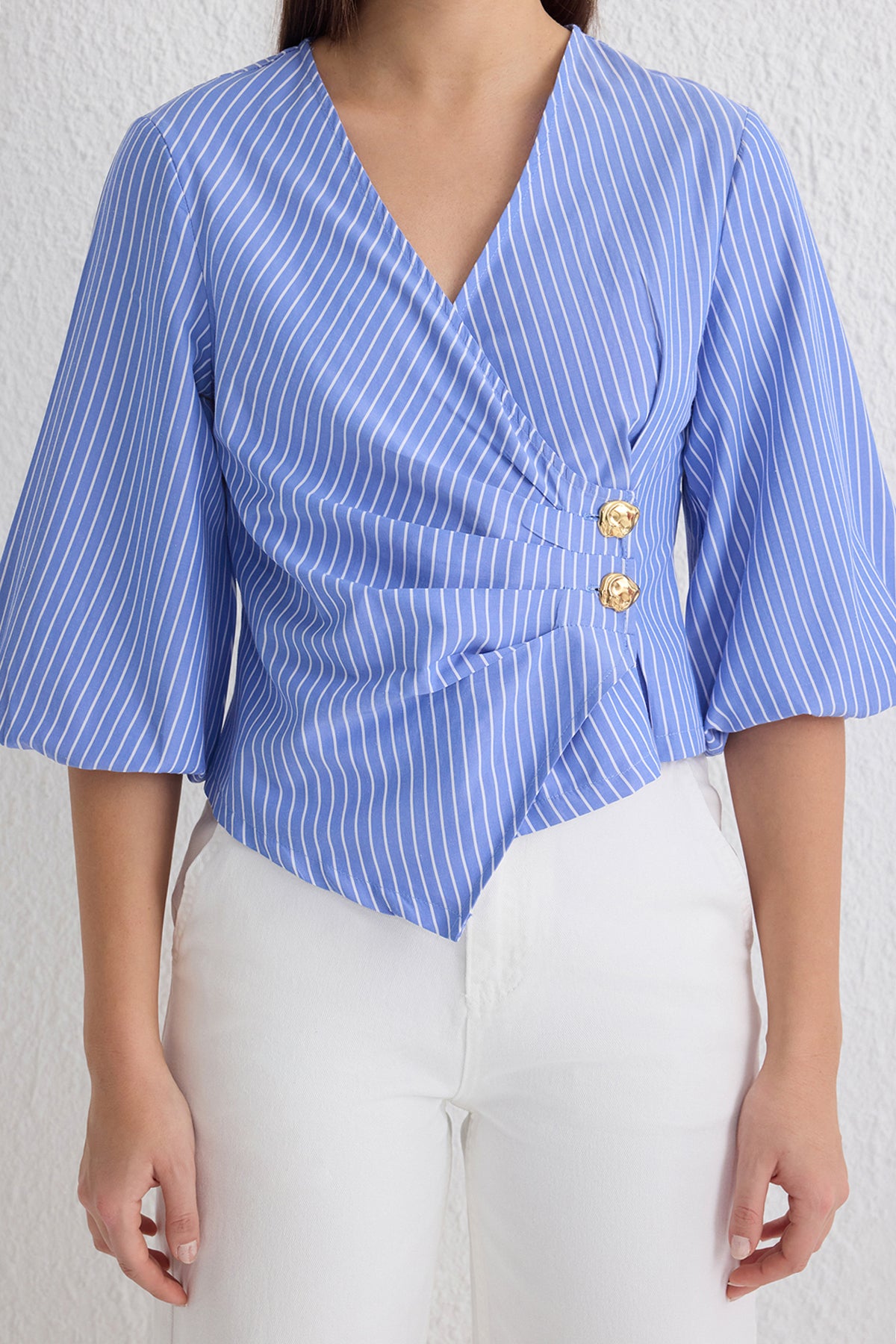 Bluze TWOSS25BZ00170 - plava