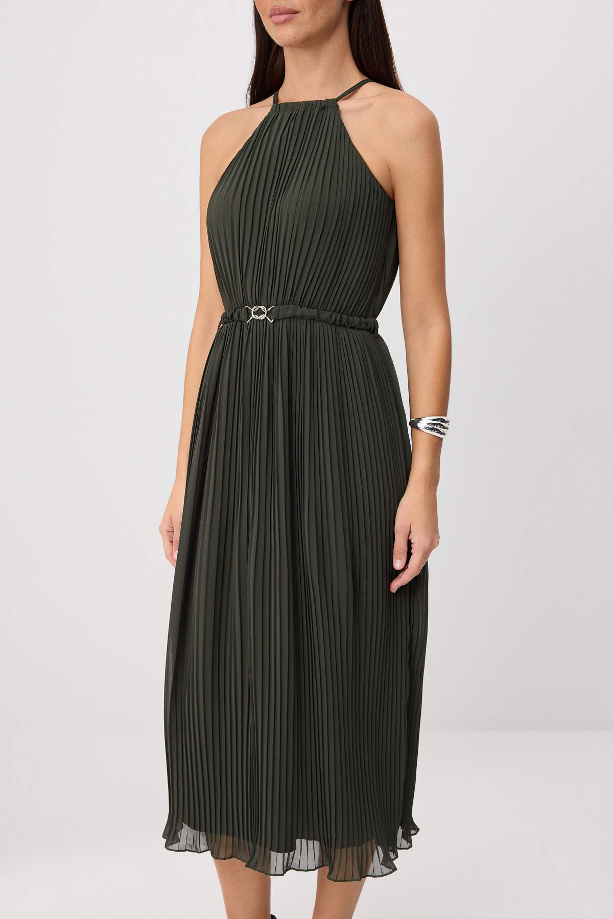 Haljine TWOSS25EL00573 - khaki