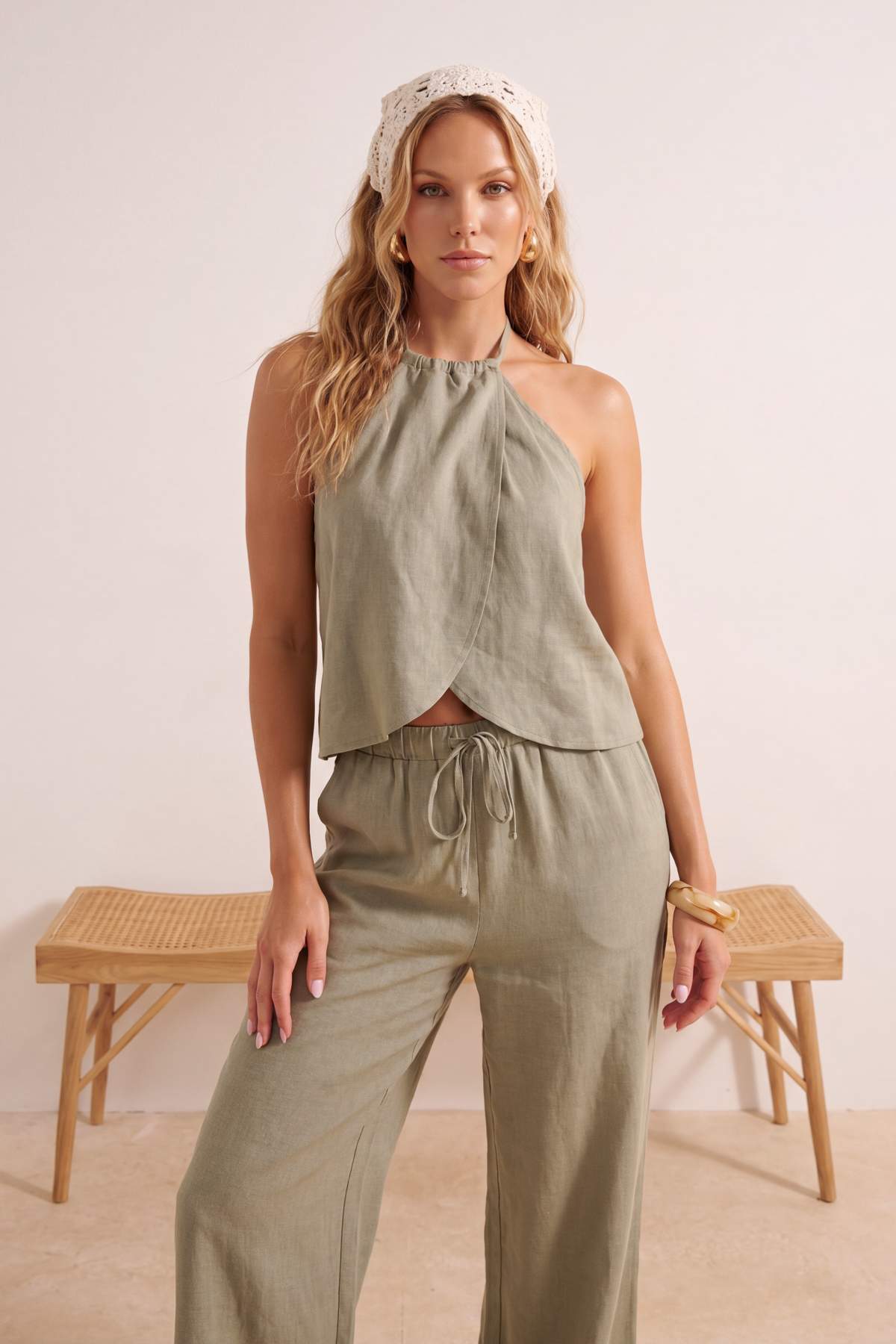 Bluze TBESS26AU00062 - khaki
