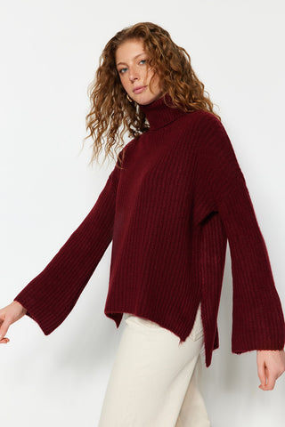 Džemper TWOAW23KZ0054 - bordo