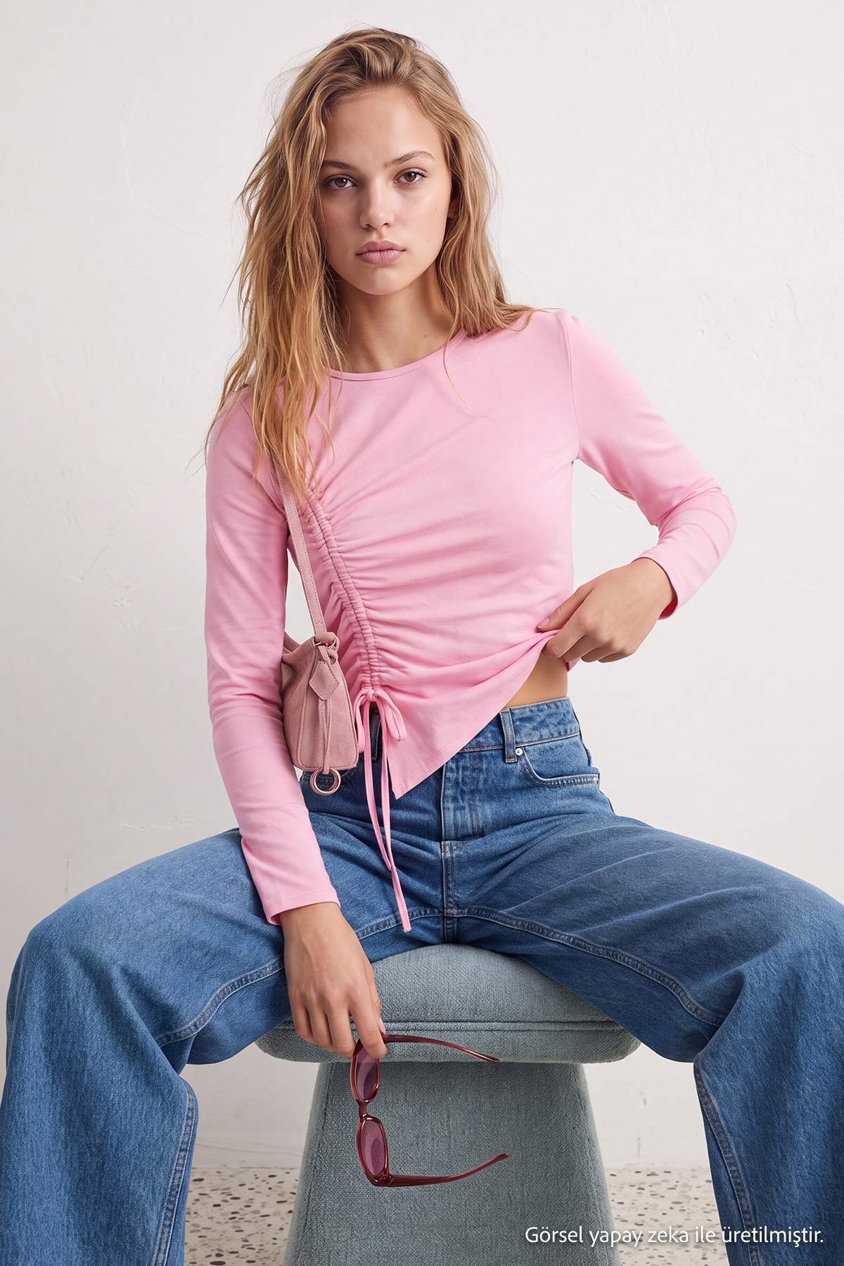 Bluze TWOAW27BZ00177 - roze