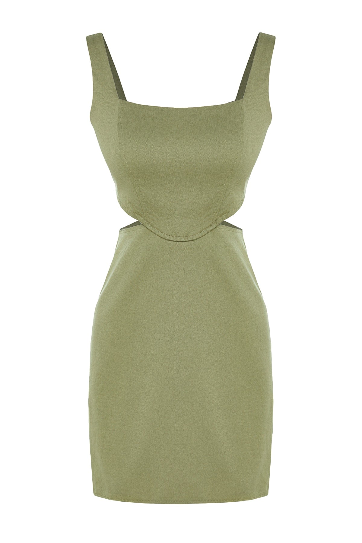 Haljine TWOSS23EL00596 - khaki