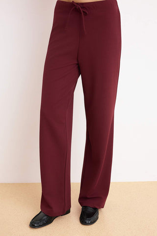 Pantalone TWOSS24AU00017 - bordo