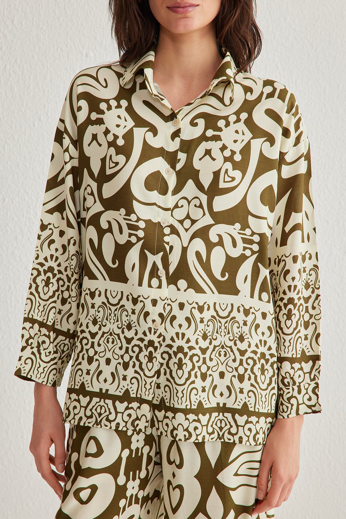 Kosulje TWOSS24AU00082 - khaki