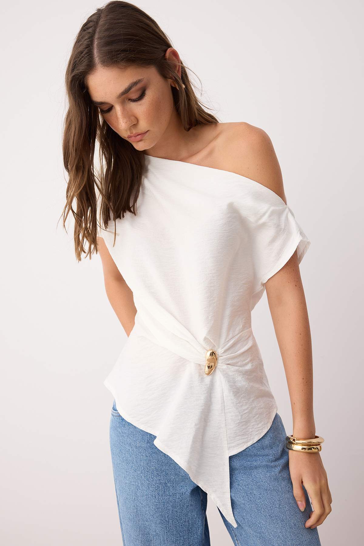 Bluze TWOAW26BZ00058 - ekru