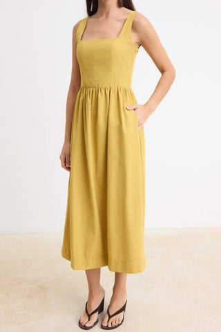 Haljine TWOSS24EL00038 - senf