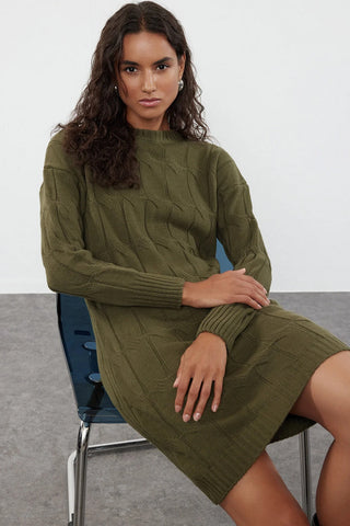 Haljine TWOAW22EL0027 - khaki [djesi-src-daf12c98cf968223ef1629b573665ff8b7761c8b39a89f85ebe2318831744288]