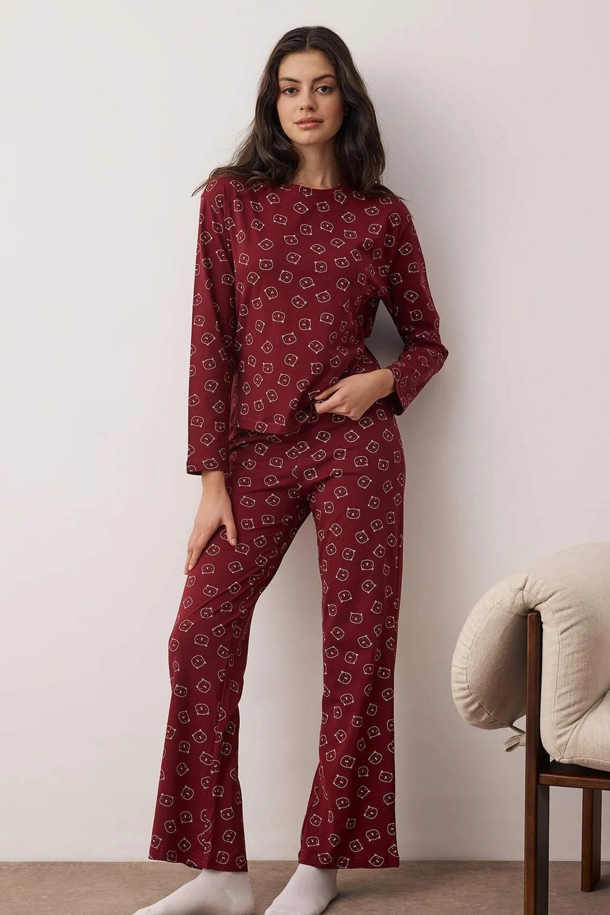 Pidžame THMAW25PT00131 - bordo [djesi-src-0352b68066149039aeba0a82b8f1dd9aab63744b3386708e6cc88169444a2674]