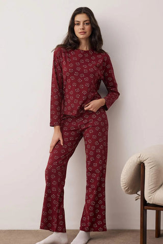 Pidžame THMAW25PT00131 - bordo [djesi-src-0352b68066149039aeba0a82b8f1dd9aab63744b3386708e6cc88169444a2674]