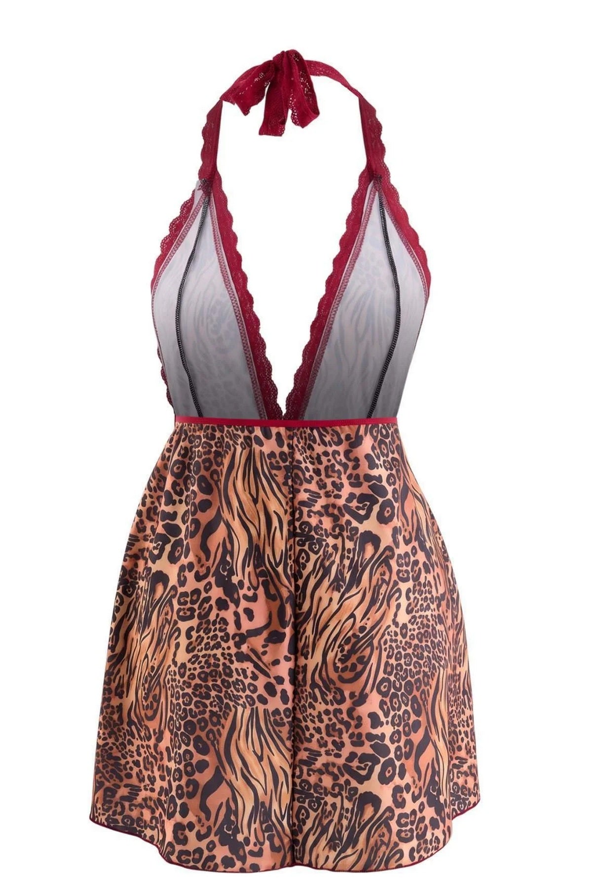 Babydoll spavaćica THMAW27LL00044 - braon [djesi-src-7ca571d3c5168ac0510581eb4a3efc5ccb4b70779a03eeeb2659fc6125b577c9]