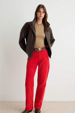 Pantalone TWOAW27PL00165 - crvena [djesi-src-72f906f1951c195334abc11f43abbc9bb693783711694119a806dfb5163ee2ce]