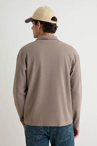 Polo majica TMNAW26PO00000 - kamen [djesi-src-a4c88e0cb04205192f31f2a39fd92320aa8ee35dffa7ae072fe0bf648b1f7ced]