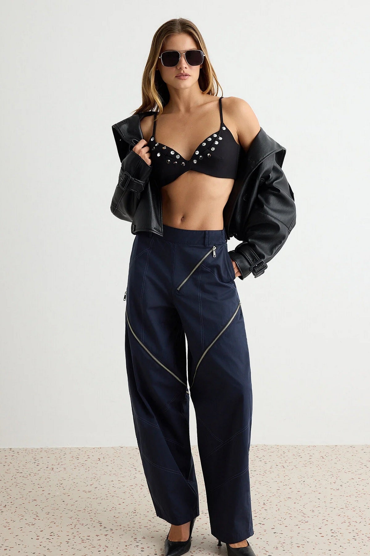 Pantalone TWOAW27PL00109 - teget [djesi-src-39b86f9b763eb544d3913fd4a42423d86b145fef2f5598a479a021d87938b3e8]