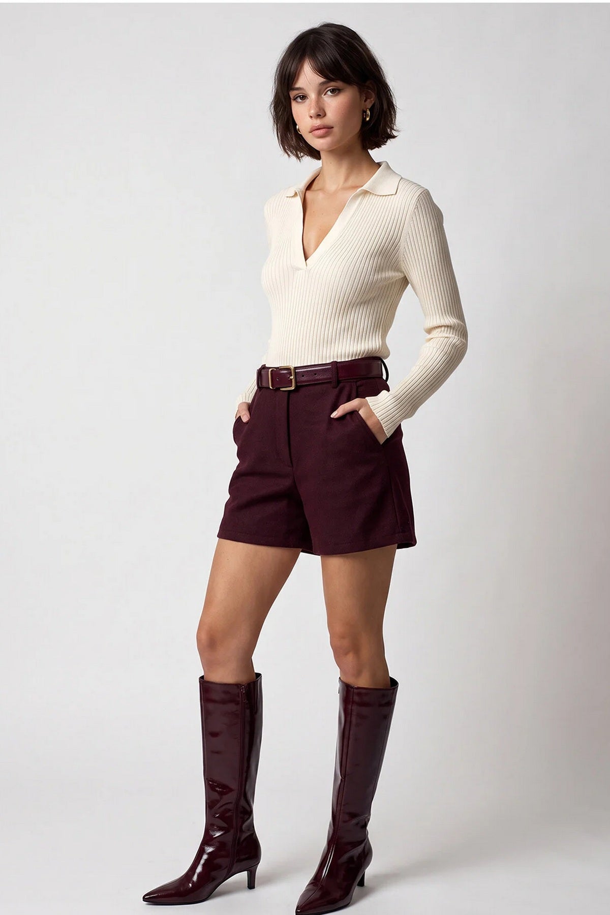 Šorts TFTDRAW27SR0001 - bordo [djesi-src-6e164aa3696740dc8d602fccab12303c35cf227aa50a483fa4f93b519900ca48]