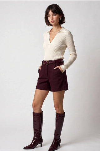 Šorts TFTDRAW27SR0001 - bordo [djesi-src-6e164aa3696740dc8d602fccab12303c35cf227aa50a483fa4f93b519900ca48]