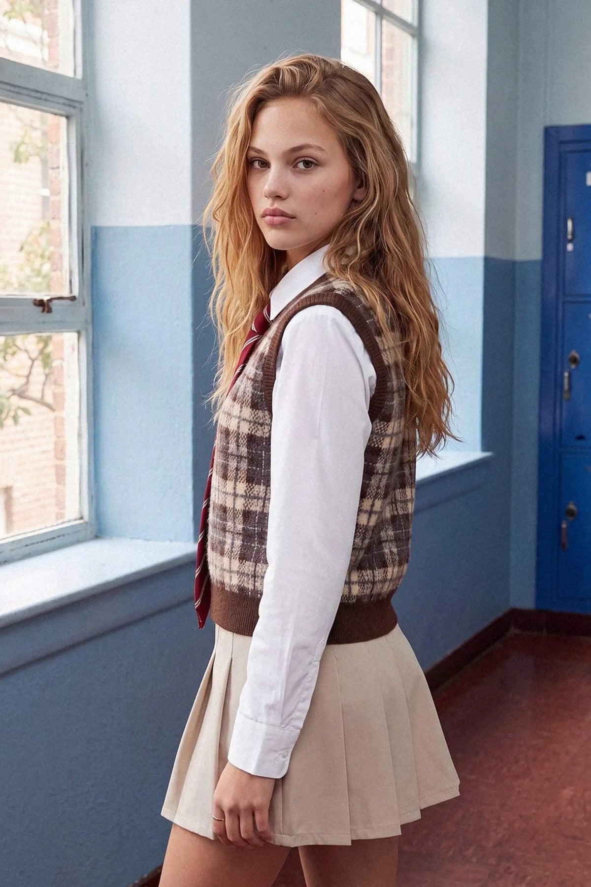 Pleteni prsluk TWOAW27HI00043 - braon [djesi-src-3eab70ba908ec26317d9fce5b134945d6ae2ff0e96183a60d42ed9fbf86154b6]