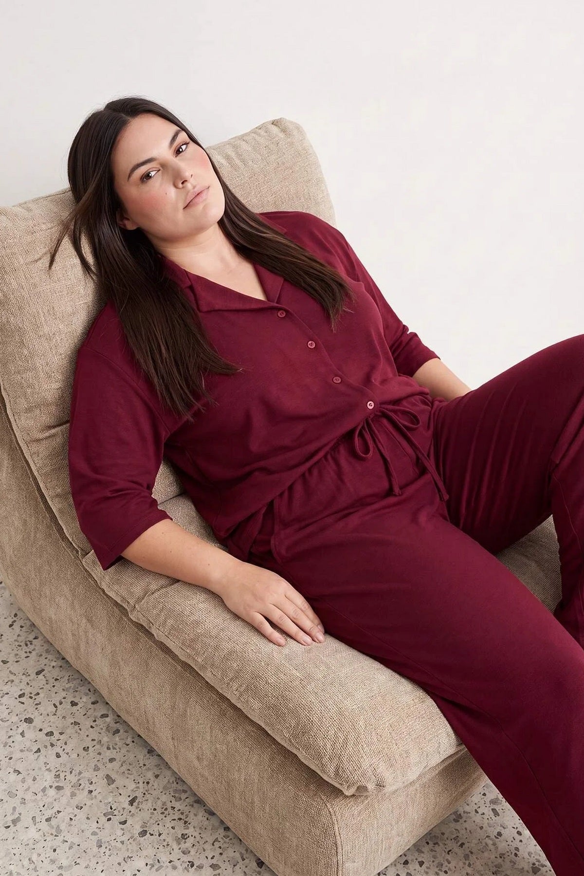 Pidžame TBBAW27AI00041 - bordo [djesi-src-f19b45ef30162de9d7bf9a4251c74fde9ed899ac759b68321fc4936399768d62]