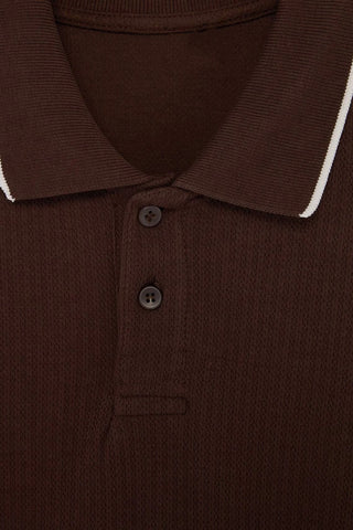Polo majica TMNSS26PO00020 - braon [djesi-src-e937f1c3450bea2ce650c5ab03420b134374b241874cd803a98dc1c507b1a5ef]
