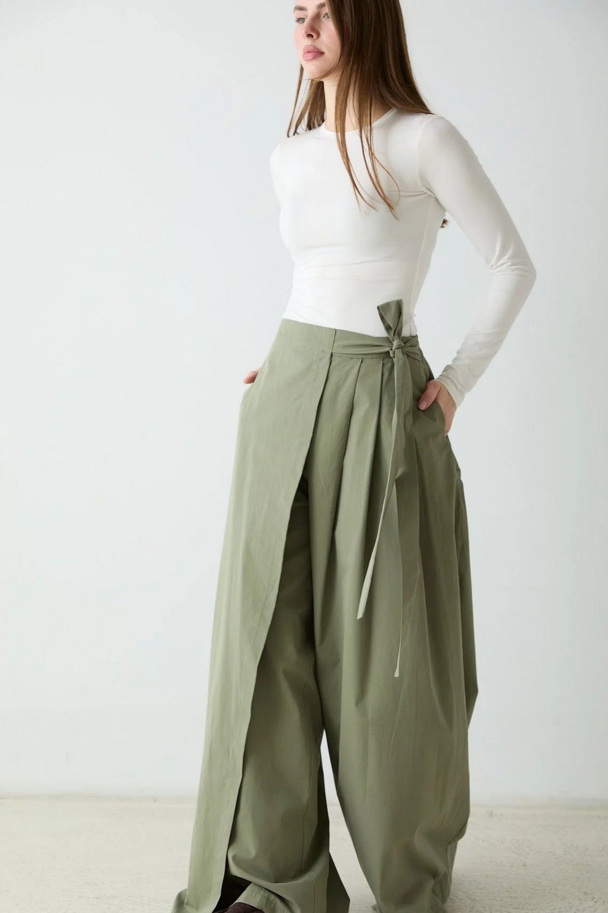 Pantalone TWOAW27PL00058 - khaki [djesi-src-7b165d0fdacade8fb5b84d2125c040d8fcb8bdac2bc12e5b1775b2c227c6bbf3]