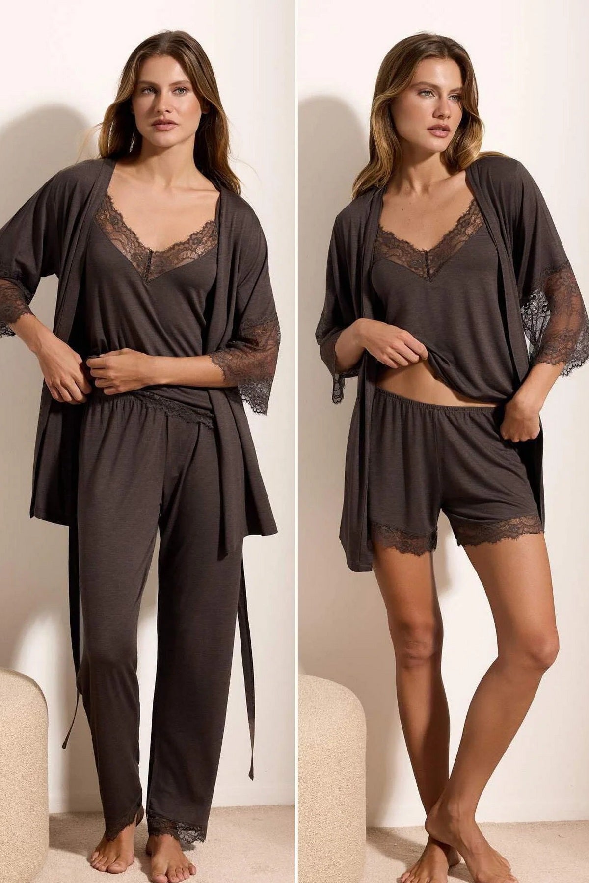 Pidžame THMAW27PT00169 - khaki [djesi-src-81d9069d47d511ffa545be559780980cea620d9ca7a5cb386c647d458f995335]