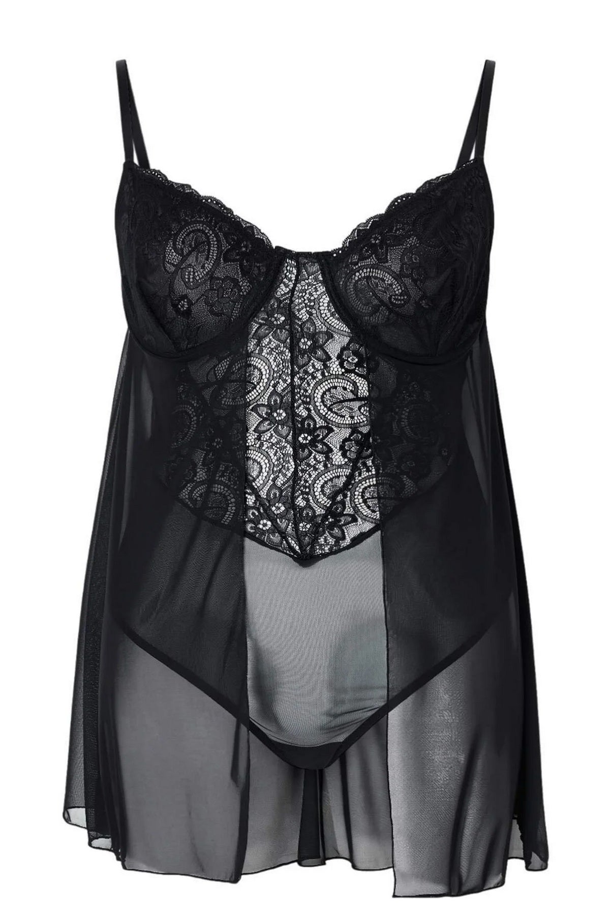 Babydoll spavaćica TBBSS26DH00002 - crna [djesi-src-88b94c2c56d9342680f9e7188cfc0195f79b5b593fa0d973c0a66c4e69aa8aa6]