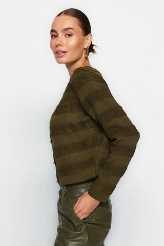 Kardigani TWOAW24HI00337 - khaki [djesi-src-f0b4ff5d77e764568f0b776743e9d6018bb4009e7171bdc44dcb077ee8f13efd]