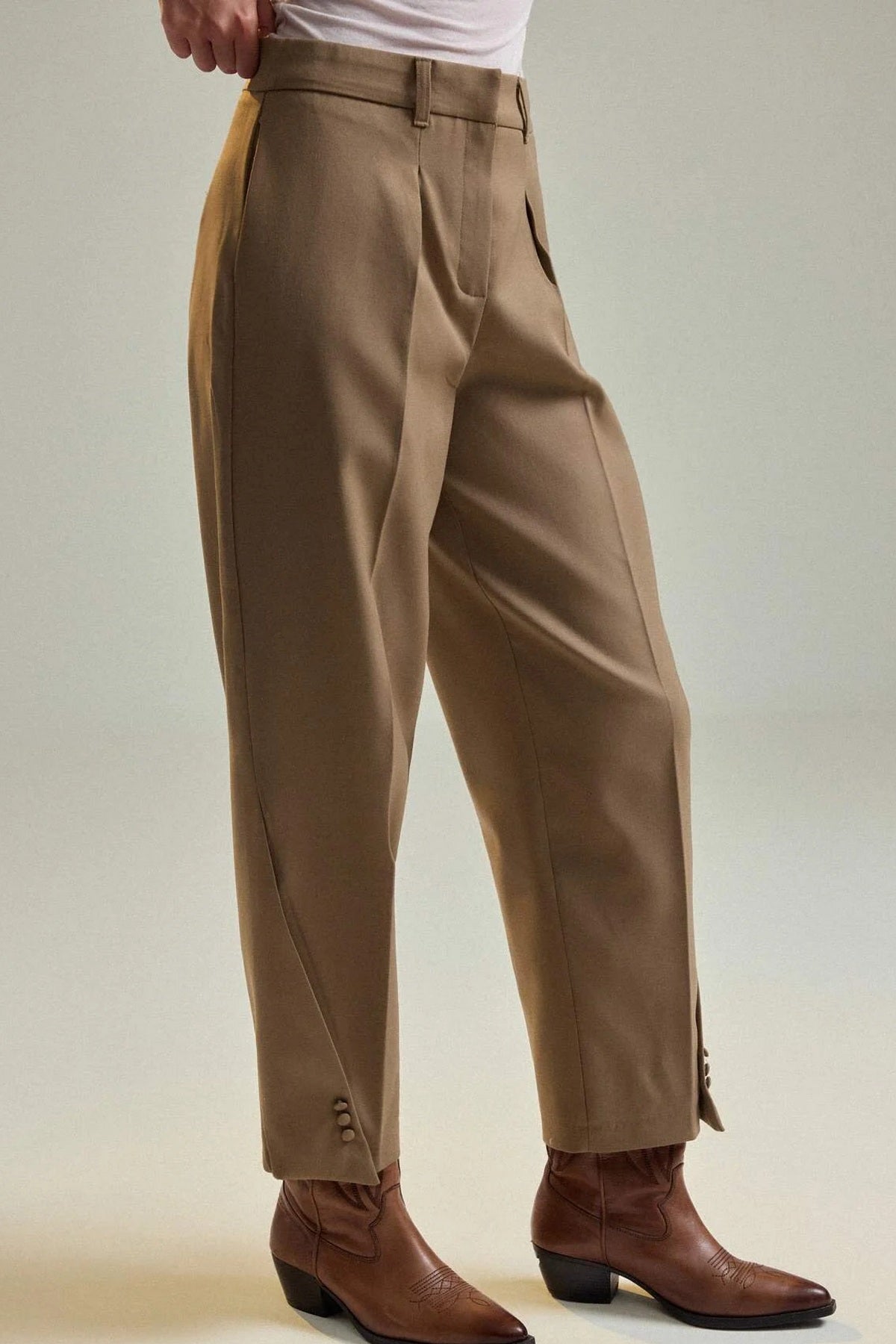 Pantalone TWOAW27PL00090 - vizon [djesi-src-ea14bb5c774f57985a136255ab693f34bd0c5295fda52eaf43f905d156b464f0]