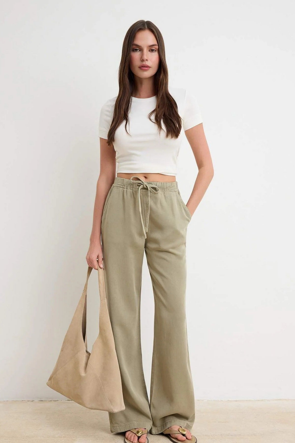 Jeans TWOSS24JE00203 - khaki [djesi-src-1fc44883cb6c7034489061e6ce4f3dbc9a28356ca03243fdca8f849bd1324be9]