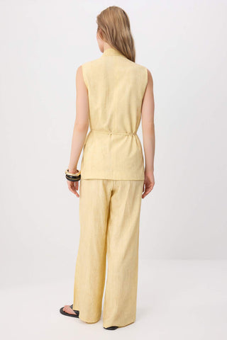 Pantalone TWOSS26AU00274 - žuta