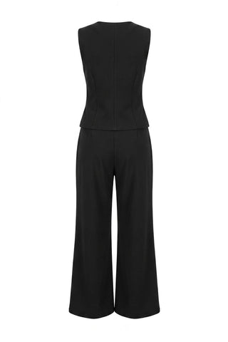 Pantalone TWOSS26AU00310 - crna