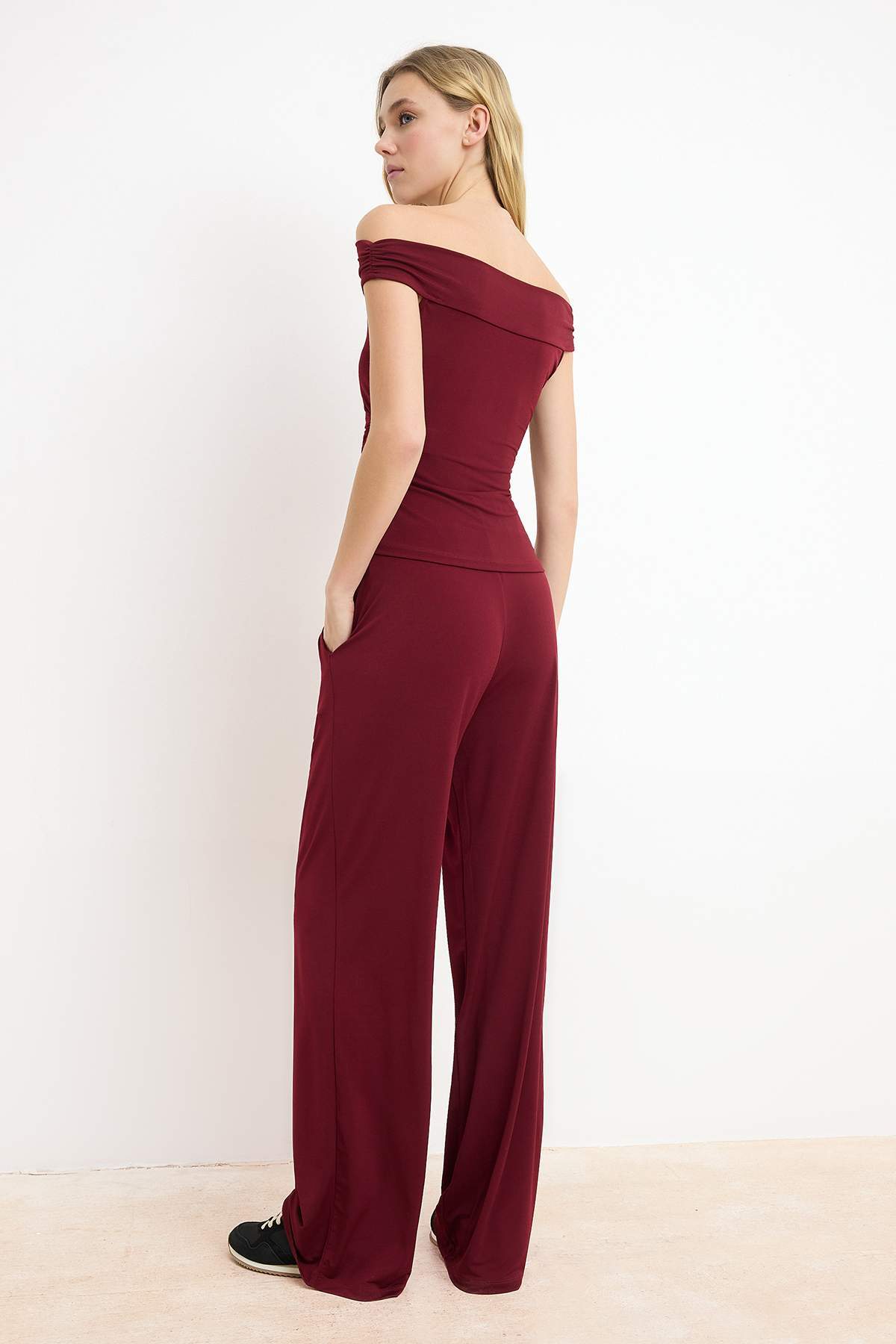 Bluze TWOSS24AU00035 - bordo