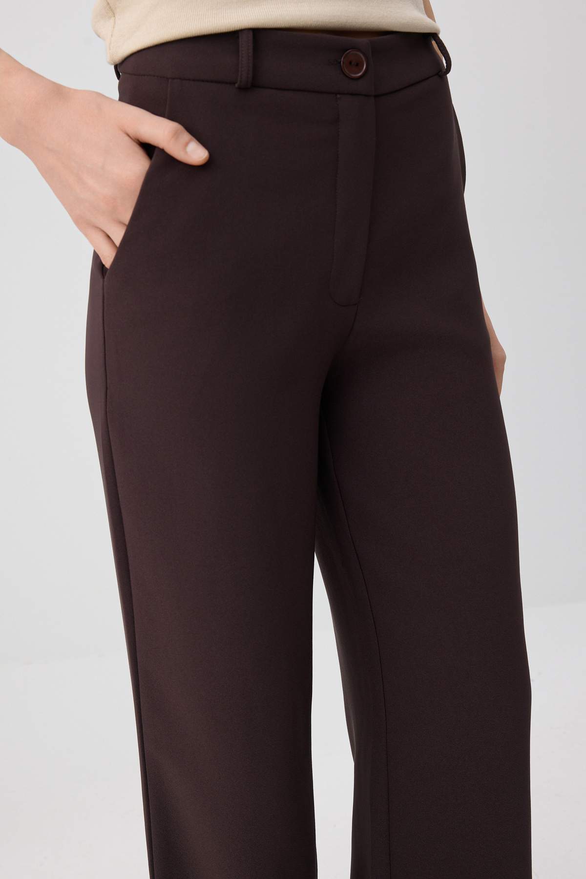 Pantalone TWOAW21PL0332 - braon [djesi-src-25b07c78f44c6b89cc29e7b17715ec948d0a3ddc9bce5030c7d156819467d030]