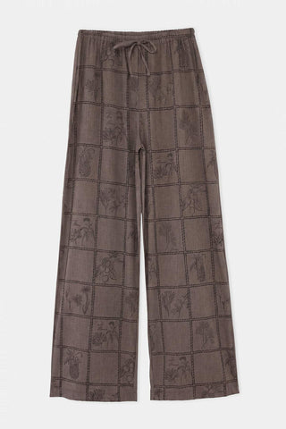 Pantalone TWOSS26AU00230 - braon