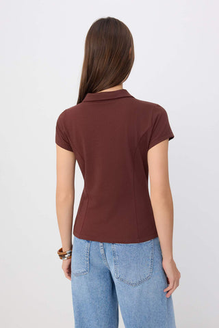 Bluze TWOSS26BZ00188 - braon