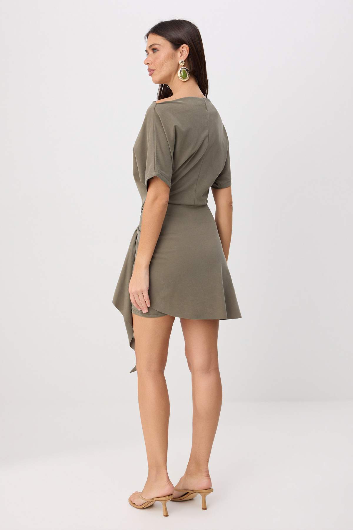 Haljine TWOSS26EL00675 - khaki