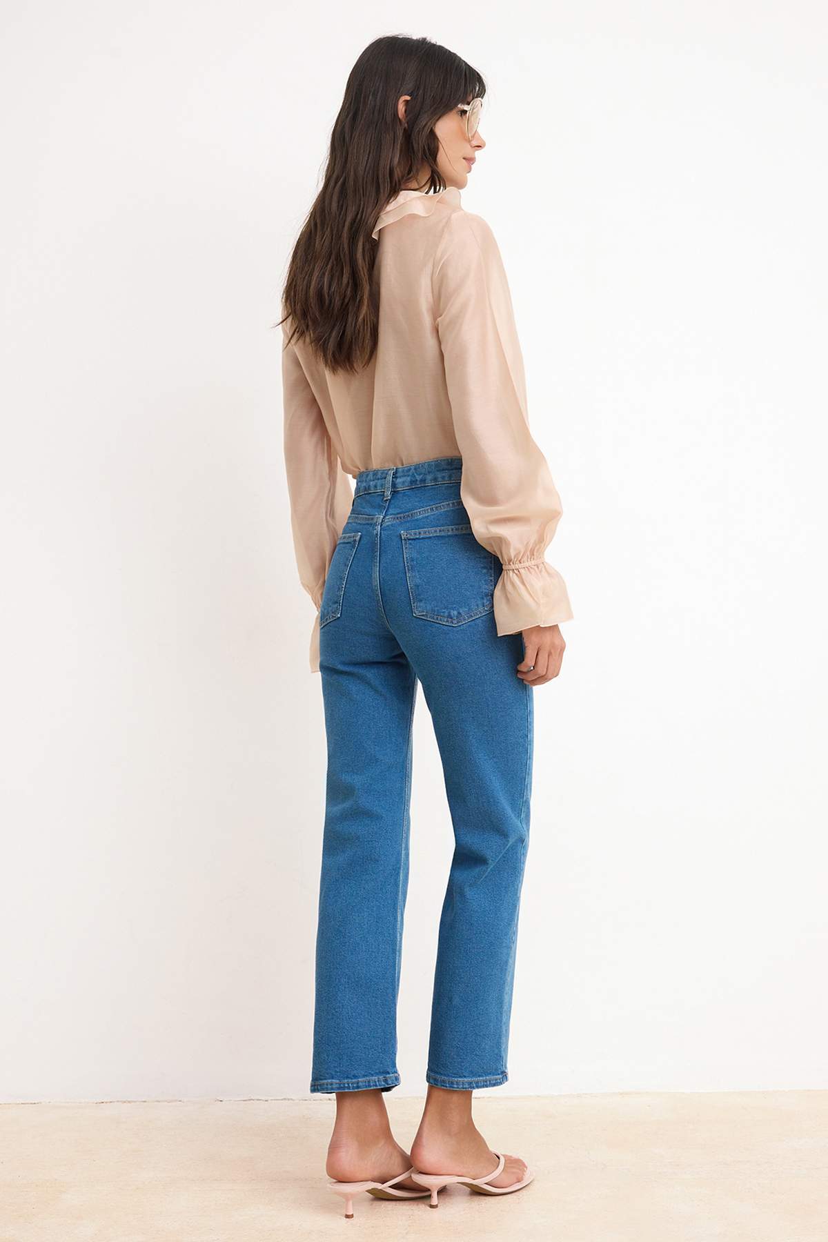 Farmerke TWOSS26JE00189 - plava