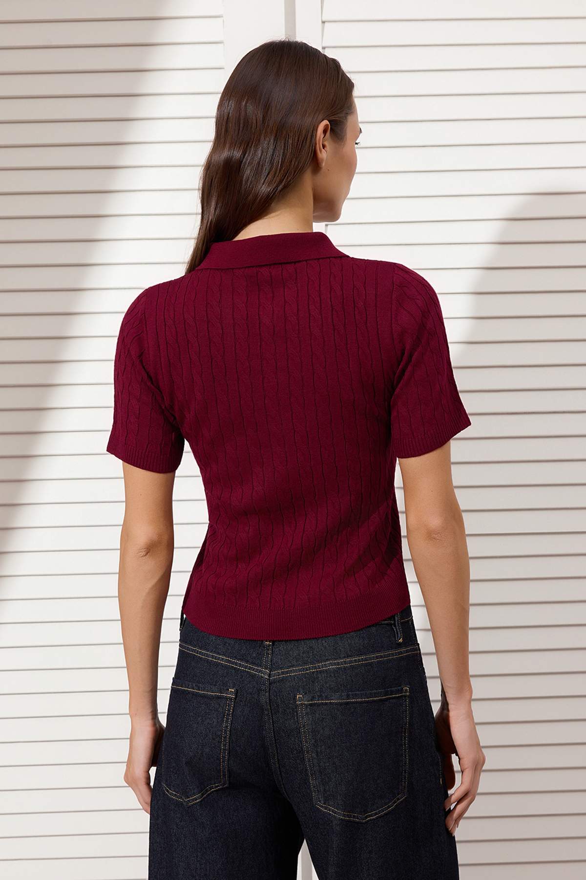 Bluze TWOSS26BZ00163 - bordo