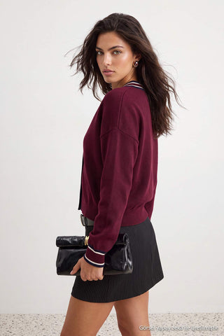 Džemper TWOAW26KZ00238 - bordo