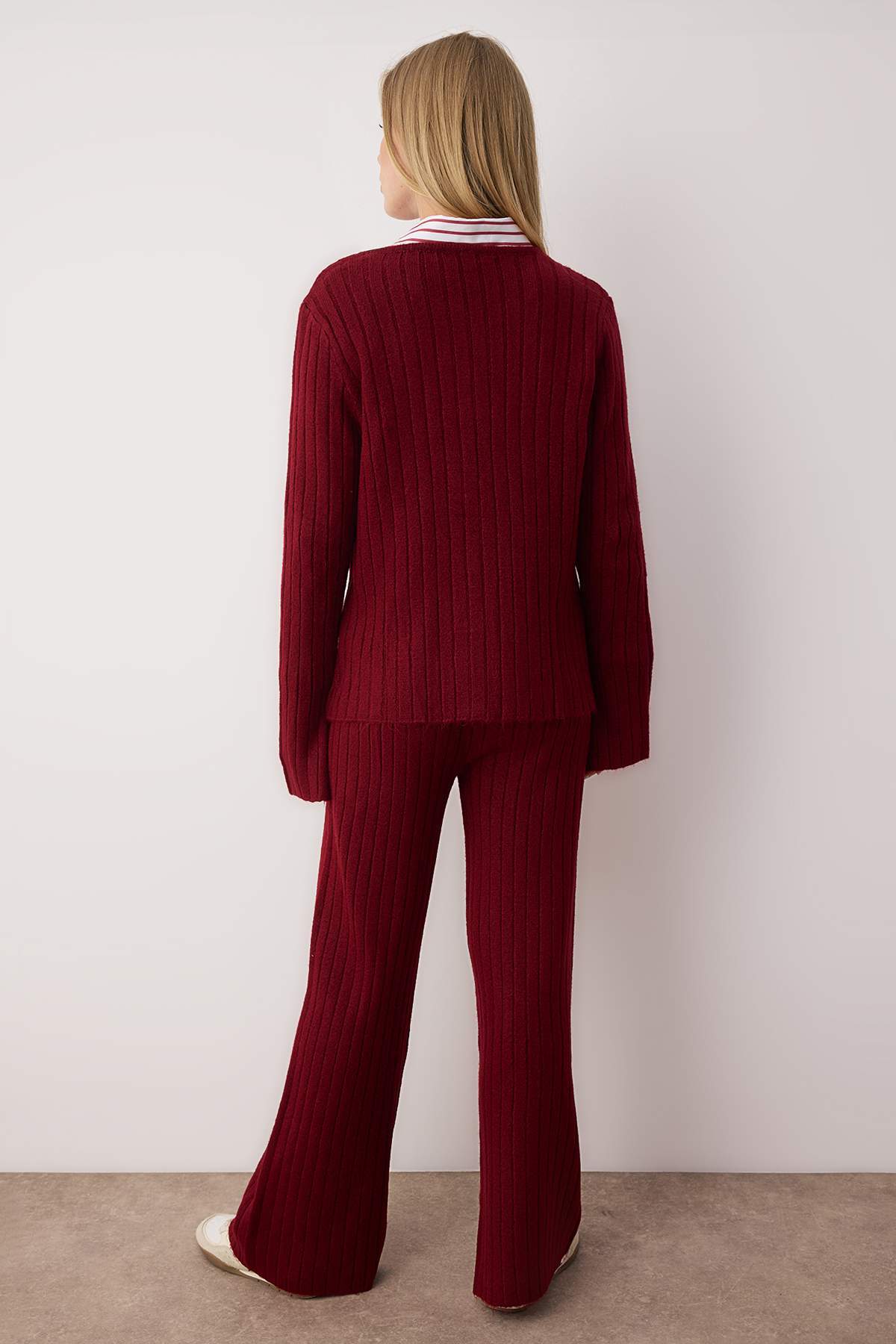 Pantalone TWOAW26AU00004 - bordo