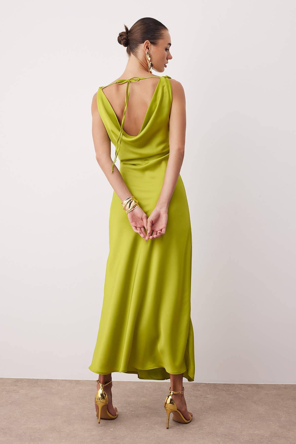 Haljine TPRSS25EL00318 - zelena