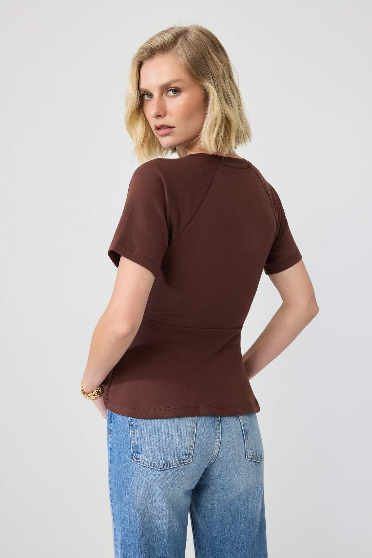 Bluze TWOSS26BZ00242 - braon