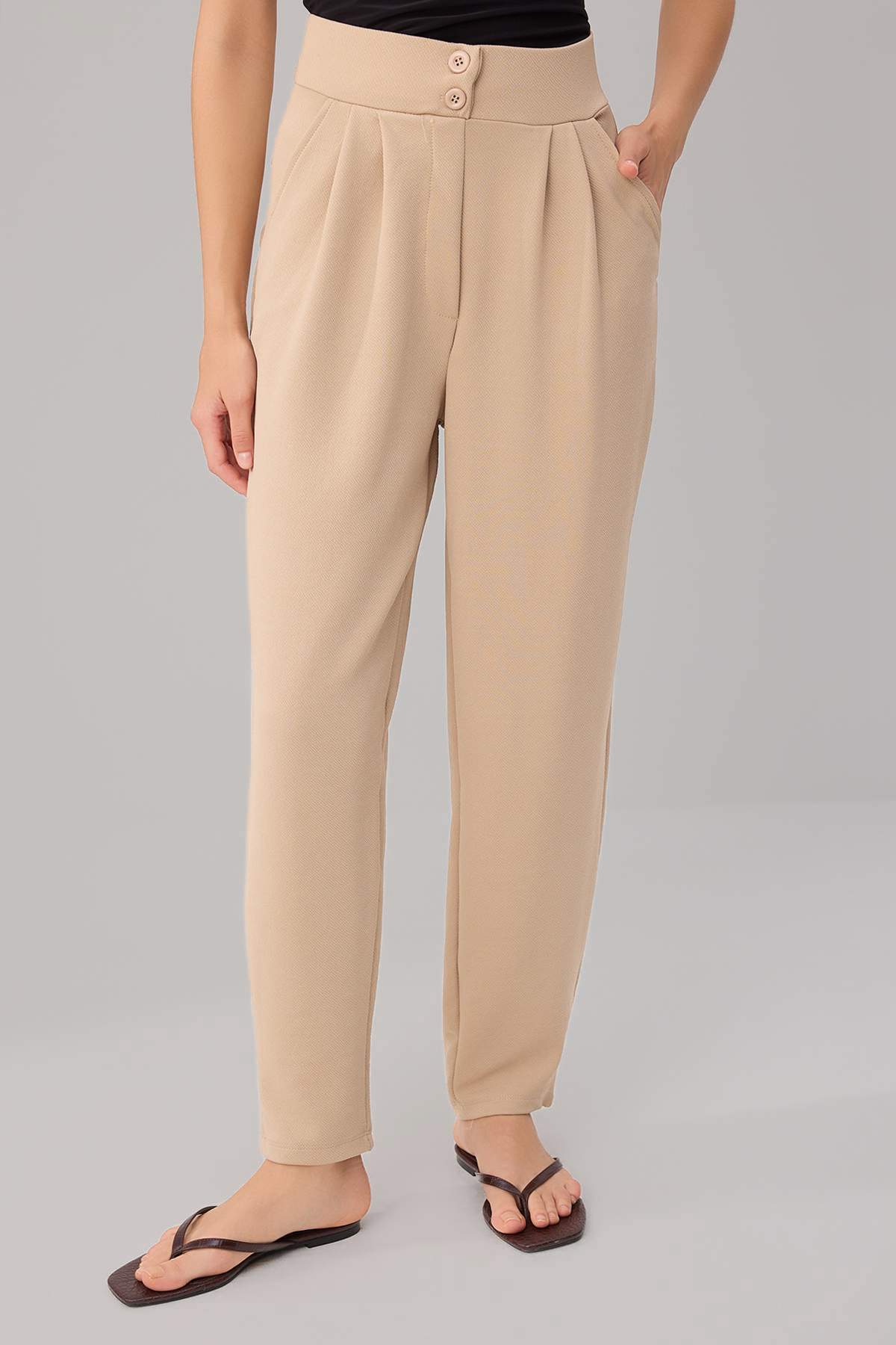 Pantalone TWOAW26PL00017 - kamen [djesi-src-60f22ac9cdee6937e01f2e4cd2e9c6d5839fe2ae363826da9b5ee8cf2f9a7193]