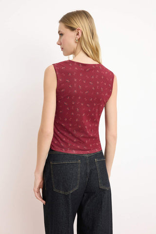 Bluze TWOSS25BZ00033 - bordo
