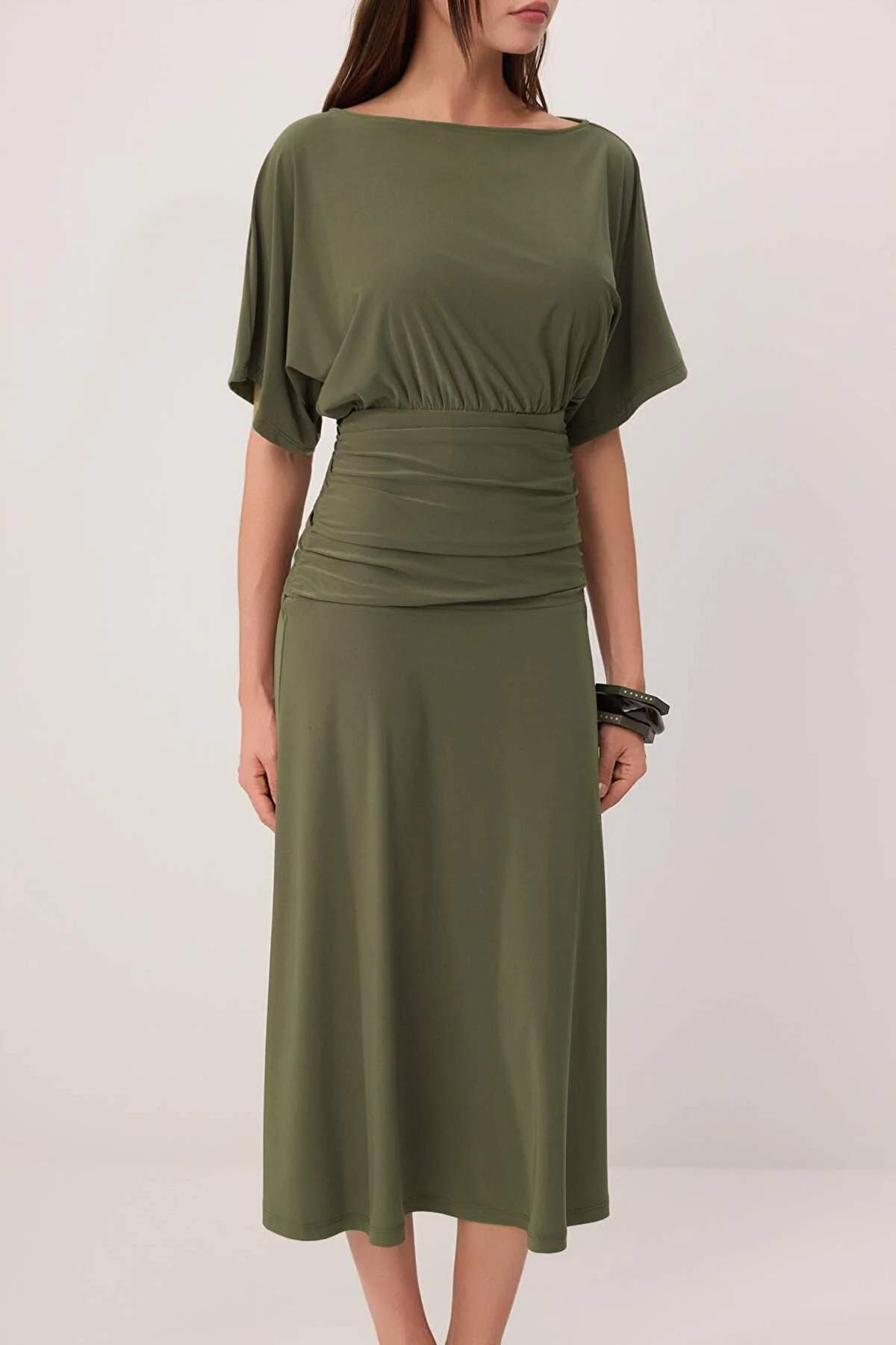 Haljine TWOSS26EL00496 - khaki
