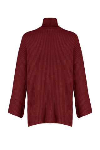 Džemper TWOAW23KZ0054 - bordo