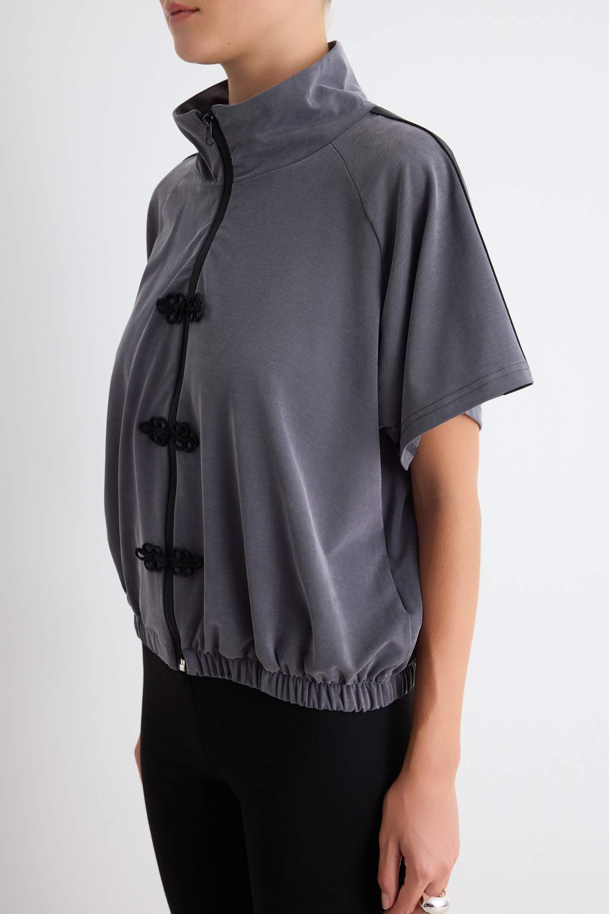 Bluze TWOSS26BZ01053 - siva