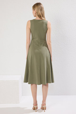 Haljine TWOSS24EL00193 - khaki
