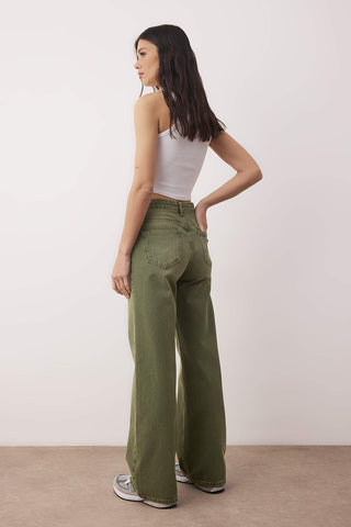 Farmerke TWOAW26JE00110 - khaki