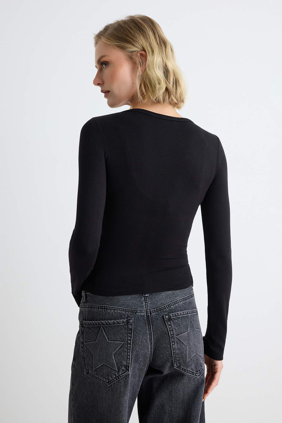 Bluze TWOAW27BZ00049 - crna